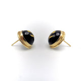 Victorian 14K Gold, Black Onyx Earrings Earrings Kirsten's Corner Jewelry 