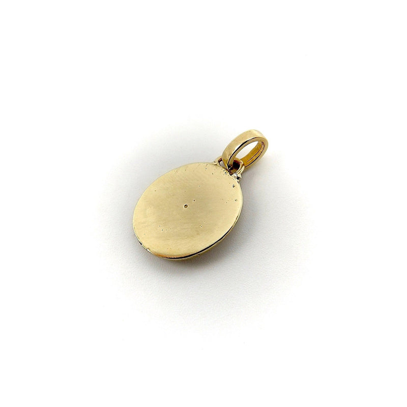 14K Gold Signature Victorian Inspired Lioness Pendant / Charm Pendant, Charm Kirsten's Corner Jewelry 