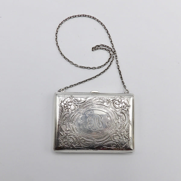 Willian Kerr Sterling Silver Art Nouveau Purse Purse Kirsten's Corner Jewelry 