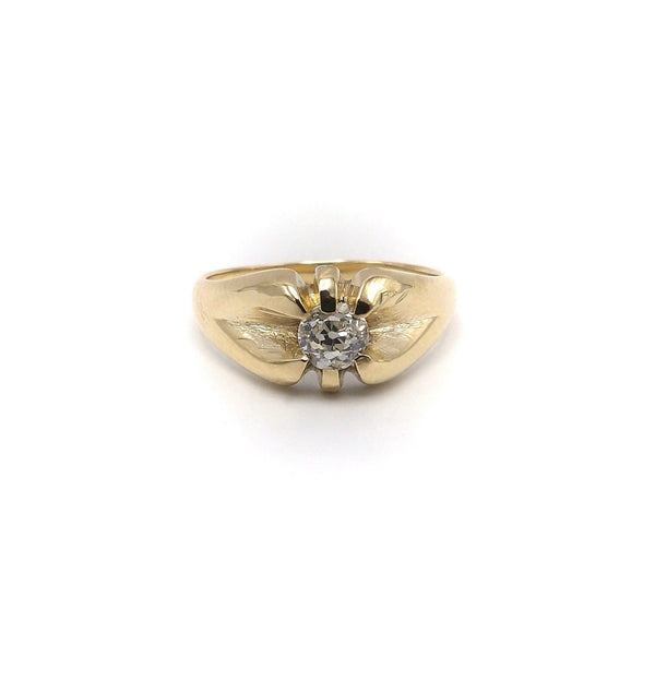 14K Victorian Old Mine Cut Diamond Ring Ring Kirsten's Corner Jewelry 