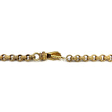 Georgian Pinchbeck Muff Chain with Hand Clasp Chain Kirsten's Corner Jewelry 