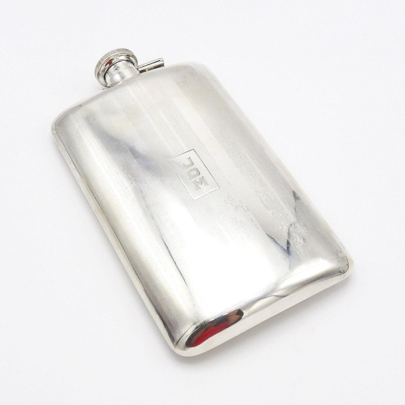 1920s Alvin Sterling Silver Flask Objects of Virtue Kirsten's Corner Jewelry 