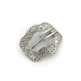 Unger Brothers Sterling Silver Belt Buckle Brooch or Pin Brooches, Pins Kirsten's Corner Jewelry 