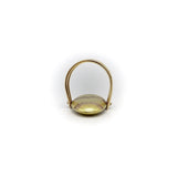 Vintage Carrie Adell 18K & 14K Mokume Pebble Ring Ring Kirsten's Corner Jewelry 