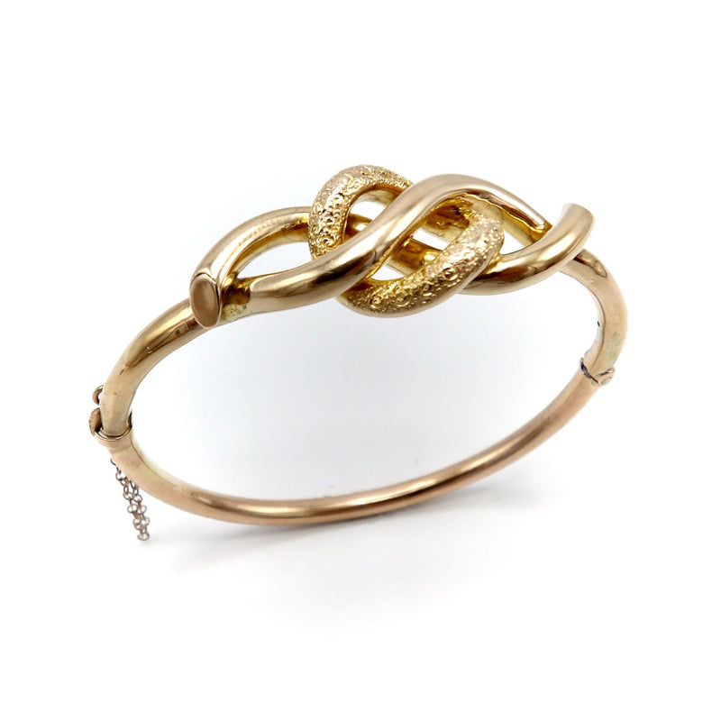 9K Gold Victorian Love Knot Bracelet Kirsten's Corner 