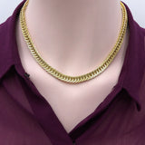 Vintage 18k Gold Italian Snake Chain Chain Kirsten's Corner Jewelry 