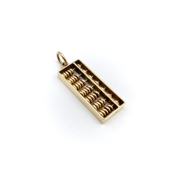 14K Gold Vintage Abacus Charm or Pendant Pendant, Charm Kirsten's Corner 