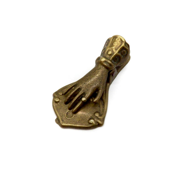 Smaller Victorian Bronze Hand Shaped Paper Clip Objects of Virtue Kirsten's Corner 