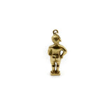 18K Gold Vintage Manneken Pis Charm or Pendant Pendant, Charm Kirsten's Corner 