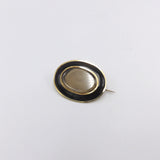 Oval Onyx Victorian Hair Brooch Brooches, Pins Kirsten's Corner Jewelry 