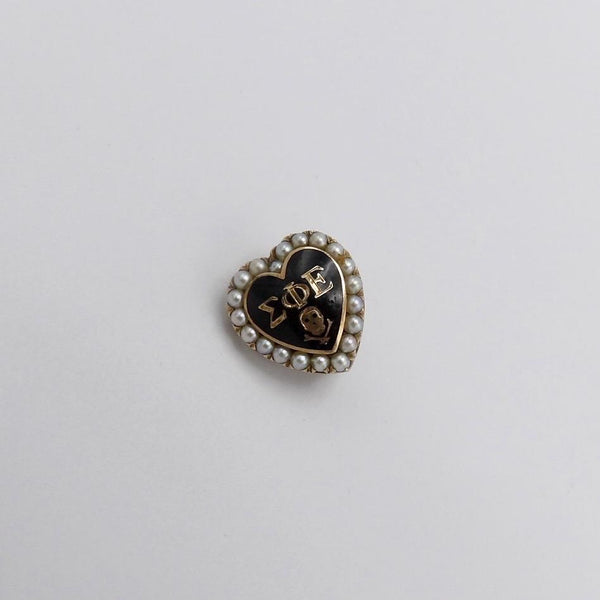 Vintage Fraternity Memento Mori Pin Brooches, Pins Kirsten's Corner Jewelry 