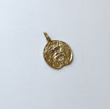 18K Gold Vintage “Mouth of Truth” Pendant