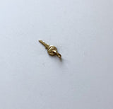 Vintage 18K Gold Key to the Heart Charm
