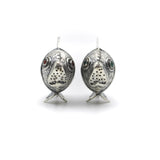 Sterling Silver Spanish Fish Salt and Pepper Shakers Objects of Virtue Kirsten's Corner 