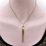 Vintage 14K Gold Clothespin Pendant Pendant, Charm Kirsten's Corner 