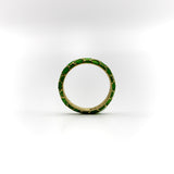 Vintage 18K Gold Tiffany & Co. Green Enamel Ring Ring Kirsten's Corner 