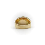 14K Vintage Inlaid Onyx and Gold Ring Ring Kirsten's Corner 
