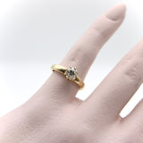 Victorian Era 14K Gold Old European Cut Diamond Ring Ring Kirsten's Corner 