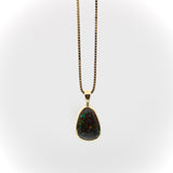 Vintage 14K Boulder Opal Pendant with Chain Necklaces, Pendants Kirsten's Corner 