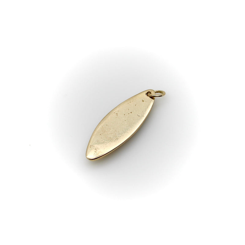 14K Gold Women’s Empowerment Vulva Pendant Charm Pendant, Charm Kirsten's Corner 