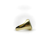 14K Gold Bloodstone Edwardian Intaglio Signet Ring Ring Kirsten's Corner 