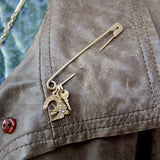 Vintage 18K Gold Key to the Heart Charm Charm Kirsten's Corner 