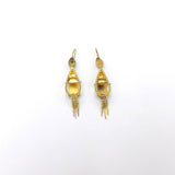 Victorian 18K Gold Filled Etruscan Revival Earrings earrings Kirsten's Corner Jewelry 