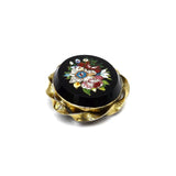 Victorian Floral Micro Mosaic Brooch Brooches, Pins Kirsten's Corner Jewelry 