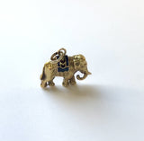 14K Gold Edwardian Elephant Charm