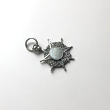Edwardian Sterling Silver Eight-Pointed Star Medal/ Award Pendant